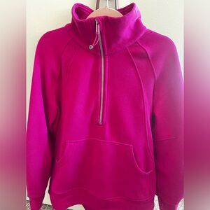 Lululemon Oversized Scuba Funnel-Neck Half Zip Long